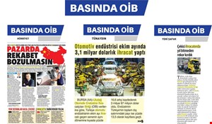 OİB KASIM AYI BASIN YANSIMALARI